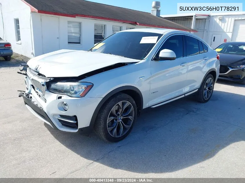 2017 BMW X4 xDrive28I VIN: 5UXXW3C56H0T78291 Lot: 40413348