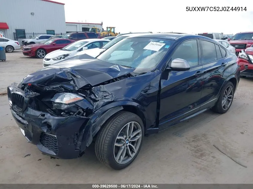 5UXXW7C52J0Z44914 2018 BMW X4 M40I