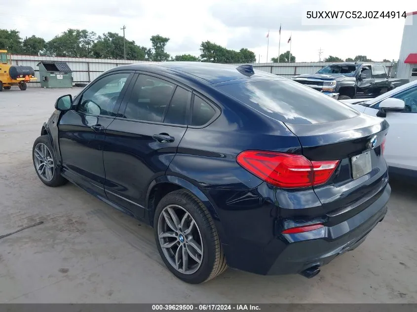 5UXXW7C52J0Z44914 2018 BMW X4 M40I