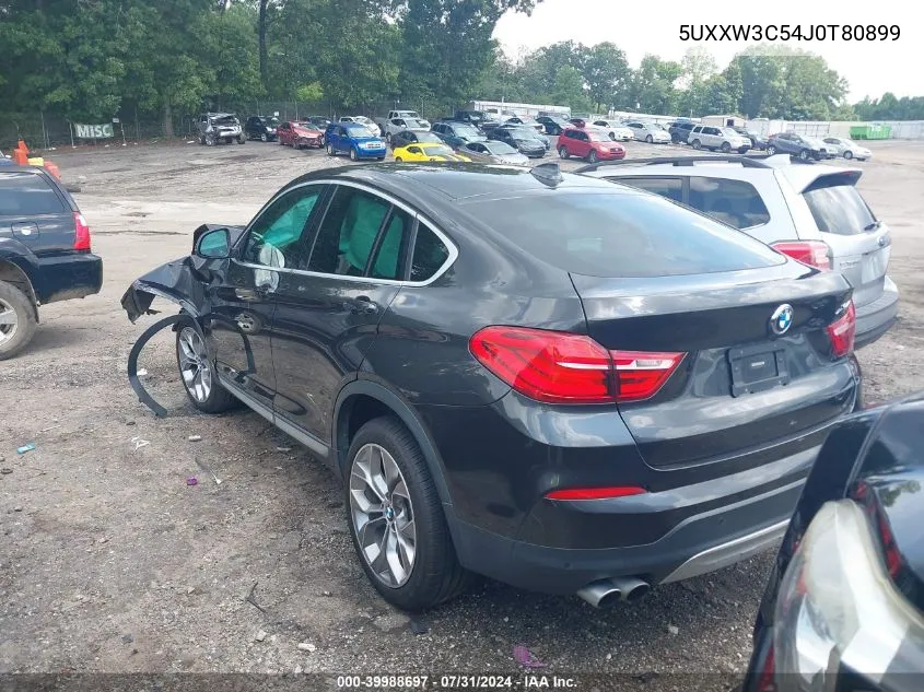 5UXXW3C54J0T80899 2018 BMW X4 xDrive28I