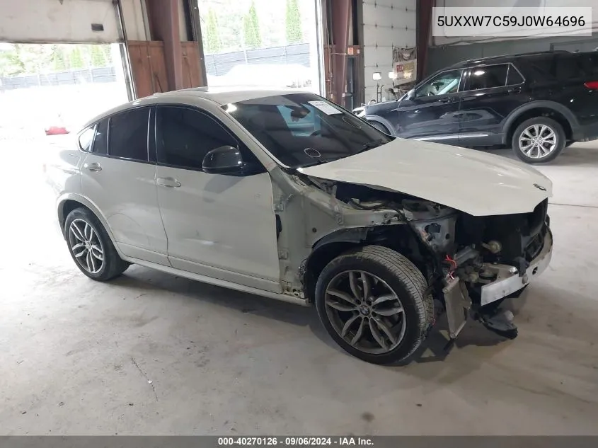 5UXXW7C59J0W64696 2018 BMW X4 M40I