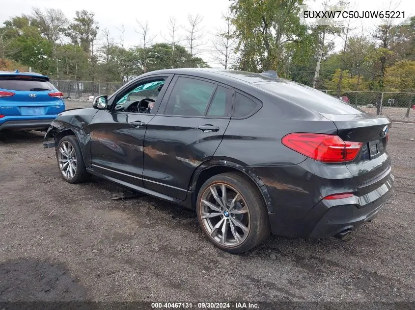 2018 BMW X4 M40I VIN: 5UXXW7C50J0W65221 Lot: 40467131