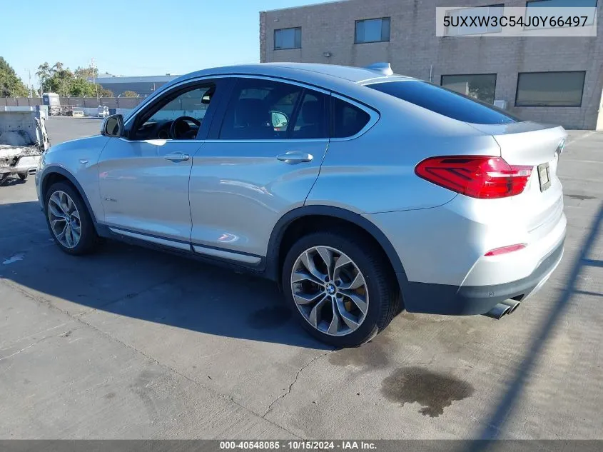 2018 BMW X4 xDrive28I VIN: 5UXXW3C54J0Y66497 Lot: 40548085