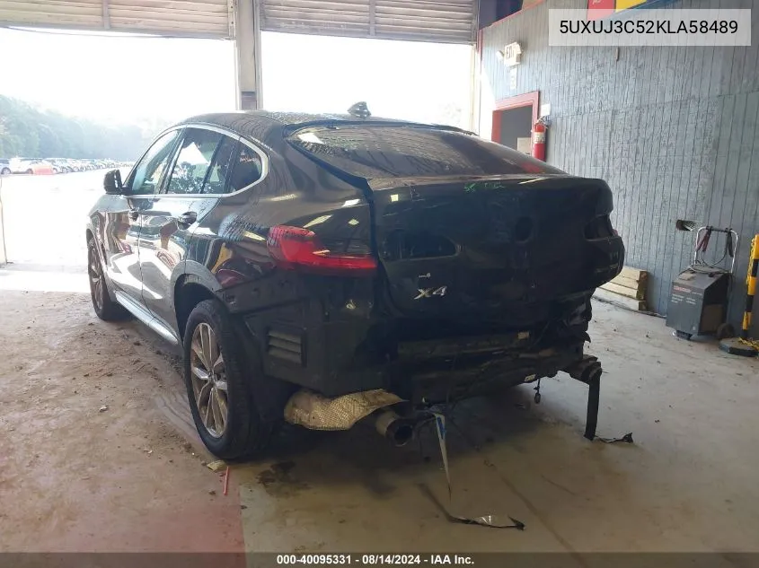 5UXUJ3C52KLA58489 2019 BMW X4 xDrive30I