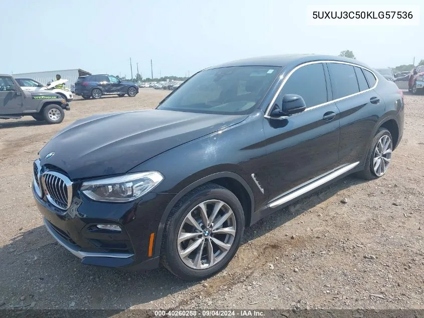 5UXUJ3C50KLG57536 2019 BMW X4 xDrive30I