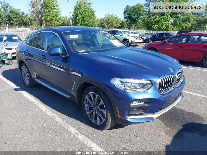 2019 BMW X4 xDrive30I VIN: 5UXUJ3C56KLG56973 Lot: 40297640