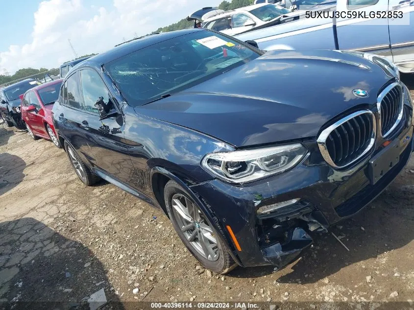 5UXUJ3C59KLG52853 2019 BMW X4 xDrive30I