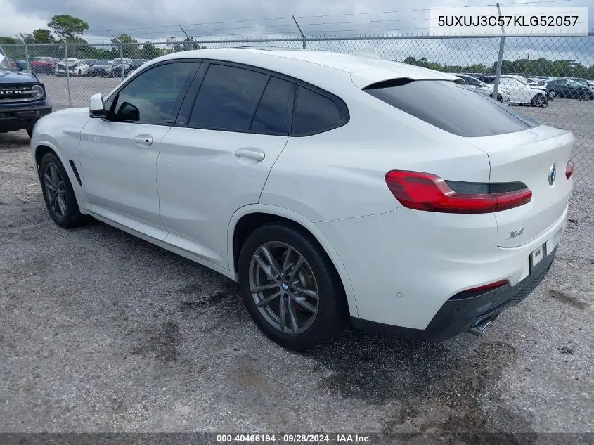 5UXUJ3C57KLG52057 2019 BMW X4 xDrive30I