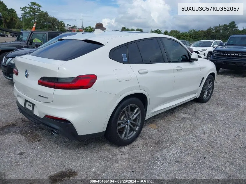 5UXUJ3C57KLG52057 2019 BMW X4 xDrive30I