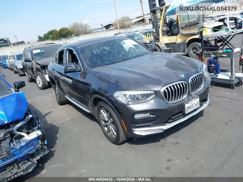 2019 BMW X4 xDrive30I VIN: 5UXUJ3C56KLG54379 Lot: 40520432