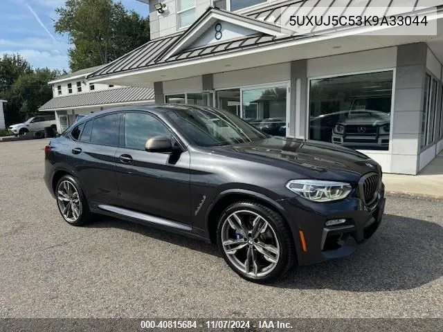 2019 BMW X4 M40I VIN: 5UXUJ5C53K9A33044 Lot: 40815684