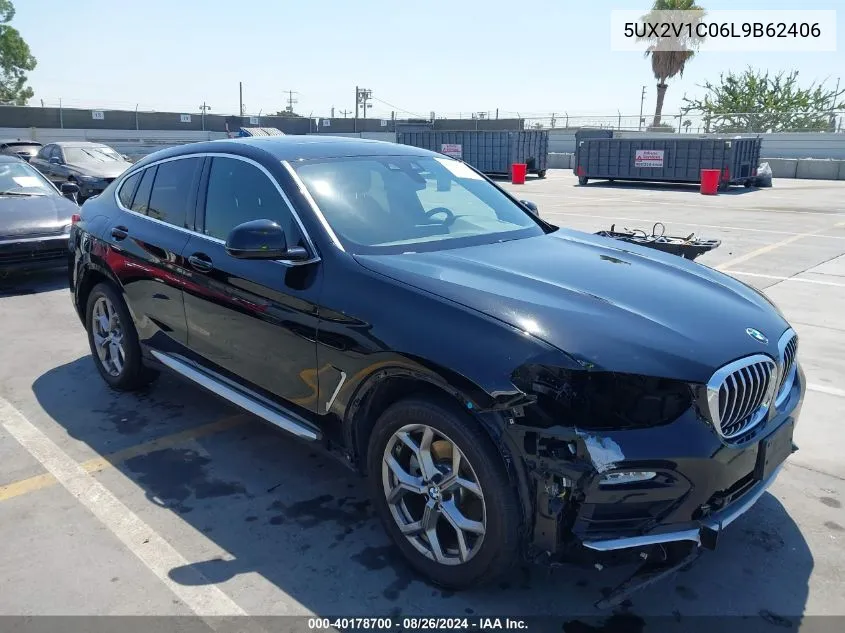 5UX2V1C06L9B62406 2020 BMW X4 xDrive30I