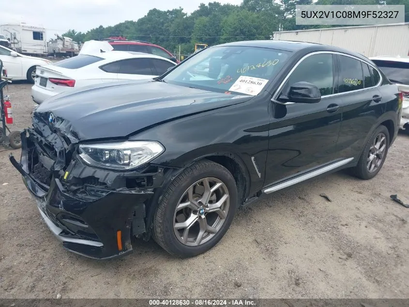 5UX2V1C08M9F52327 2021 BMW X4 xDrive30I