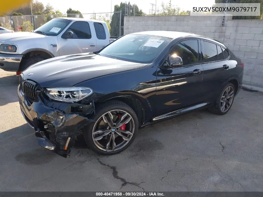 5UX2V5C0XM9G79717 2021 BMW X4 M40I