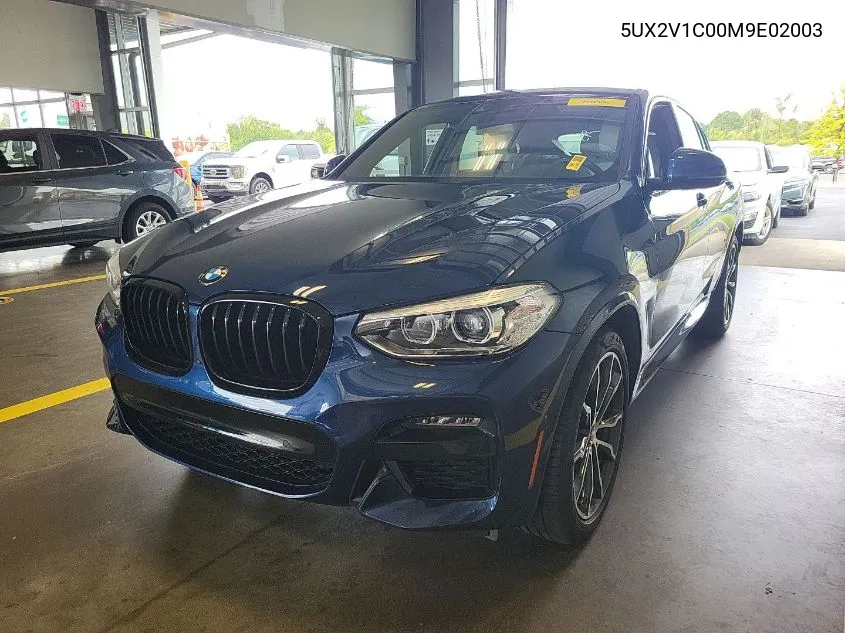 2021 BMW X4 xDrive30I VIN: 5UX2V1C00M9E02003 Lot: 40697182