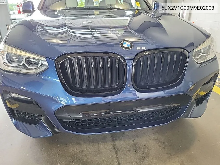 2021 BMW X4 xDrive30I VIN: 5UX2V1C00M9E02003 Lot: 40697182