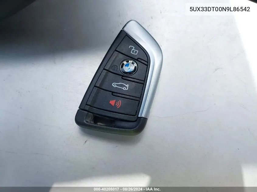 5UX33DT00N9L86542 2022 BMW X4 xDrive30I