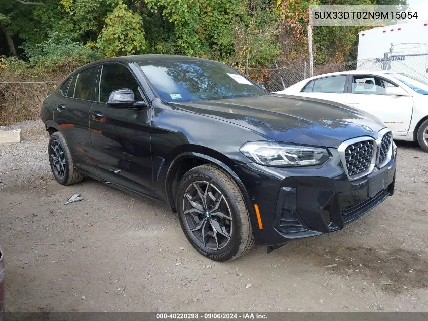 5UX33DT02N9M15054 2022 BMW X4 xDrive30I