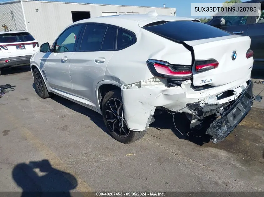 5UX33DT01N9J20785 2022 BMW X4 xDrive30I