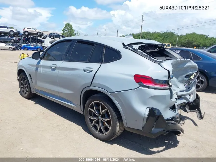 5UX43DT01P9R28321 2023 BMW X4 M40I