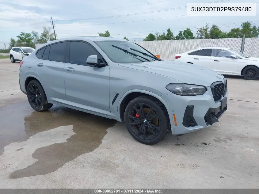 2023 BMW X4 xDrive30I VIN: 5UX33DT02P9S79480 Lot: 39852781