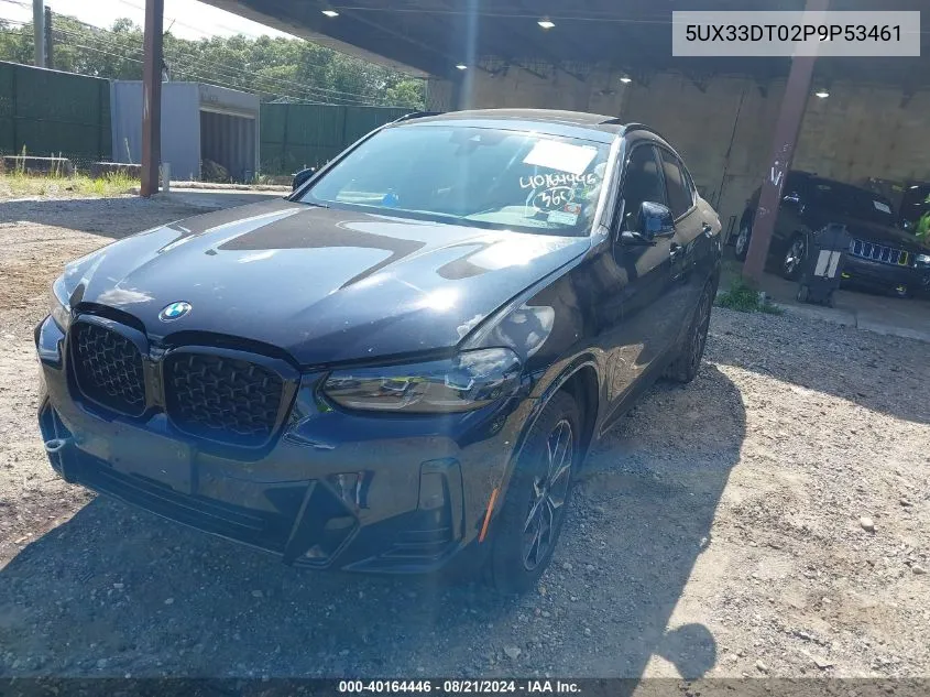 5UX33DT02P9P53461 2023 BMW X4 xDrive30I