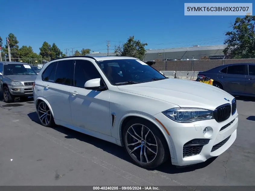 5YMKT6C38H0X20707 2017 BMW X5 M M