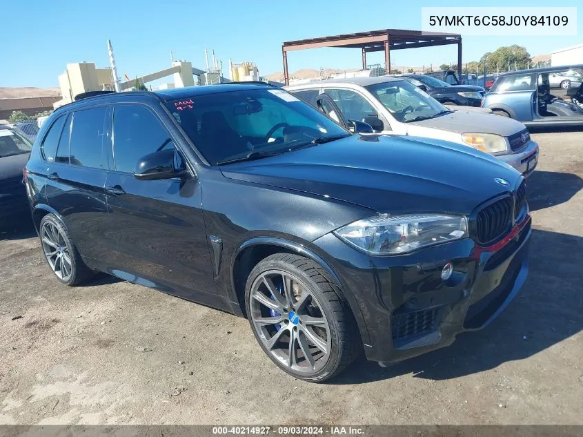 5YMKT6C58J0Y84109 2018 BMW X5 M