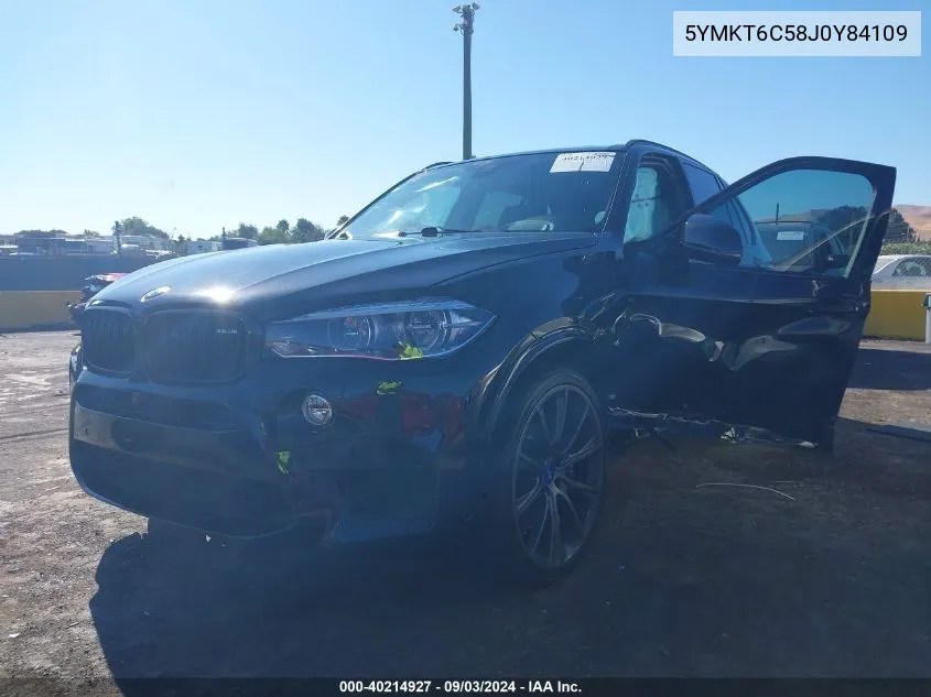 5YMKT6C58J0Y84109 2018 BMW X5 M