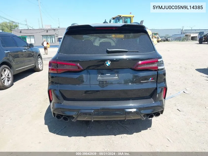 5YMJU0C05N9L14385 2022 BMW X5 M