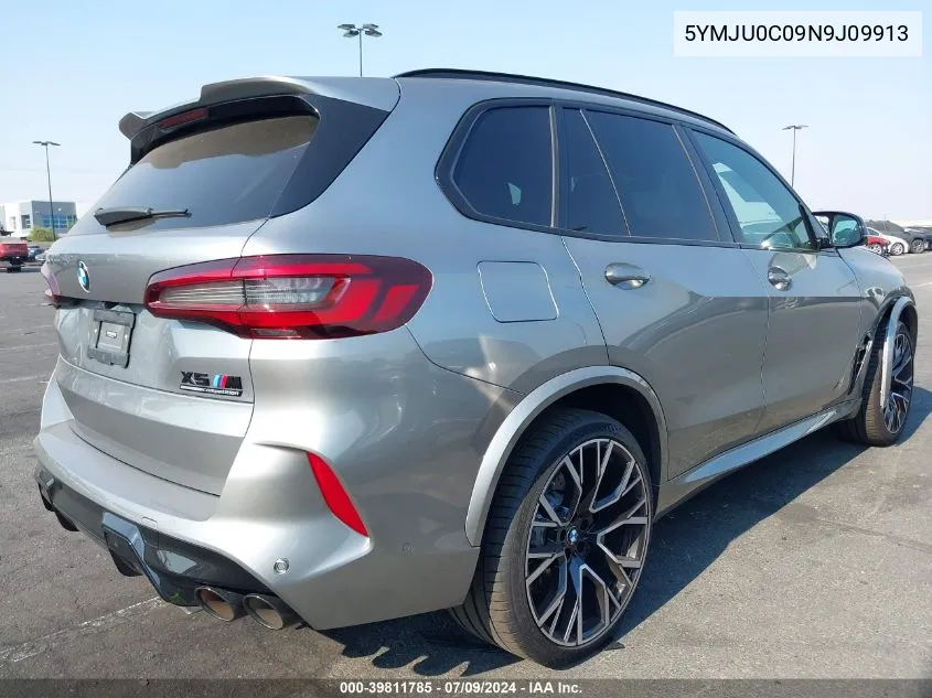 5YMJU0C09N9J09913 2022 BMW X5 M