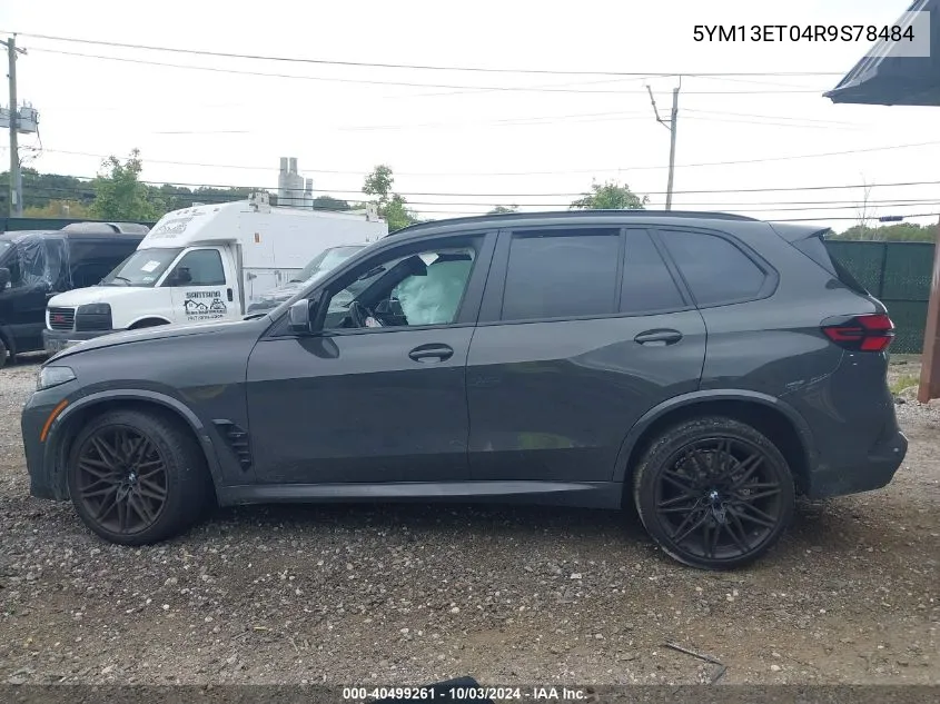 2024 BMW X5 M VIN: 5YM13ET04R9S78484 Lot: 40499261