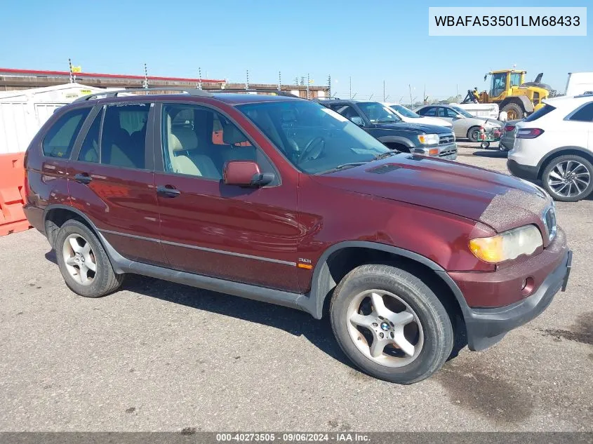 WBAFA53501LM68433 2001 BMW X5 3.0