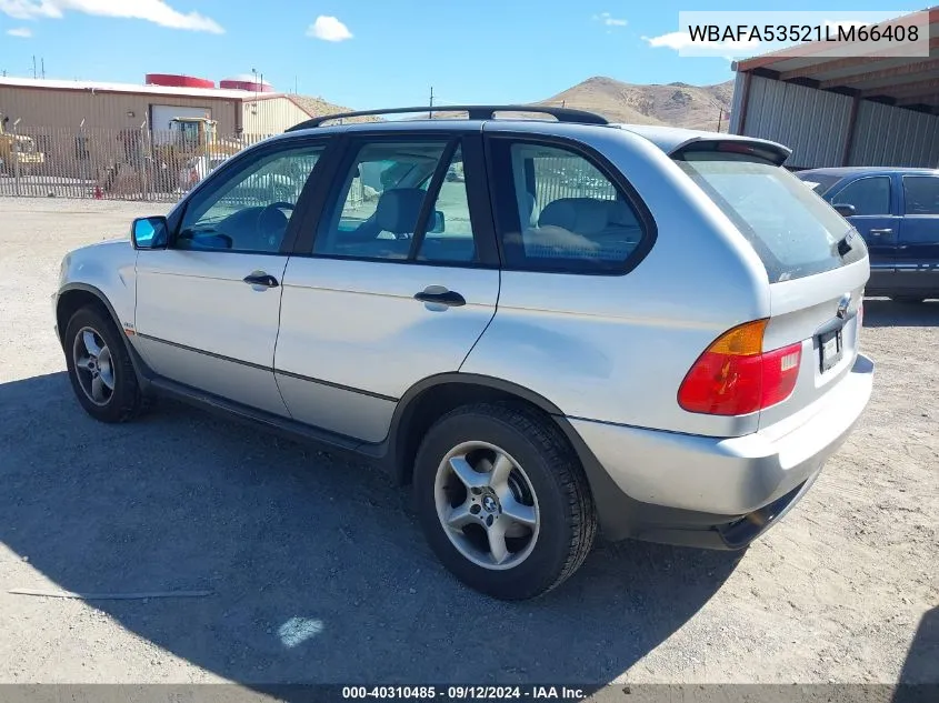 WBAFA53521LM66408 2001 BMW X5 3.0