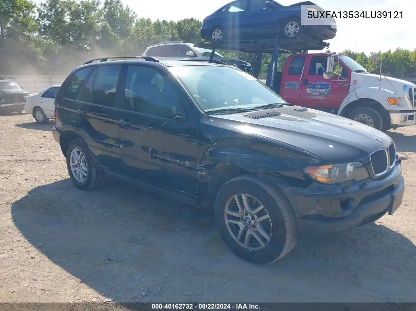 5UXFA13534LU39121 2004 BMW X5 3.0I