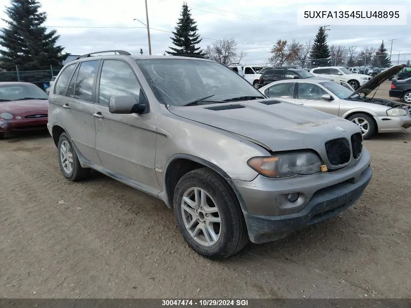 5UXFA13545LU48895 2005 BMW X5 3.0I