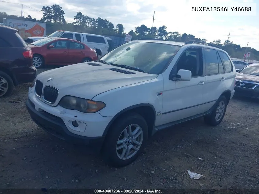 5UXFA13546LY46688 2006 BMW X5 3.0I