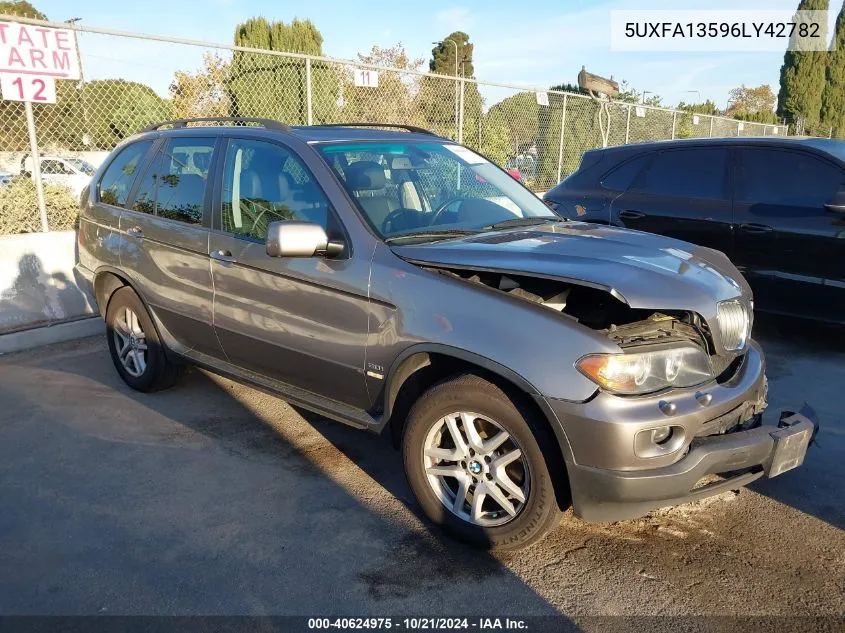 5UXFA13596LY42782 2006 BMW X5 3.0I