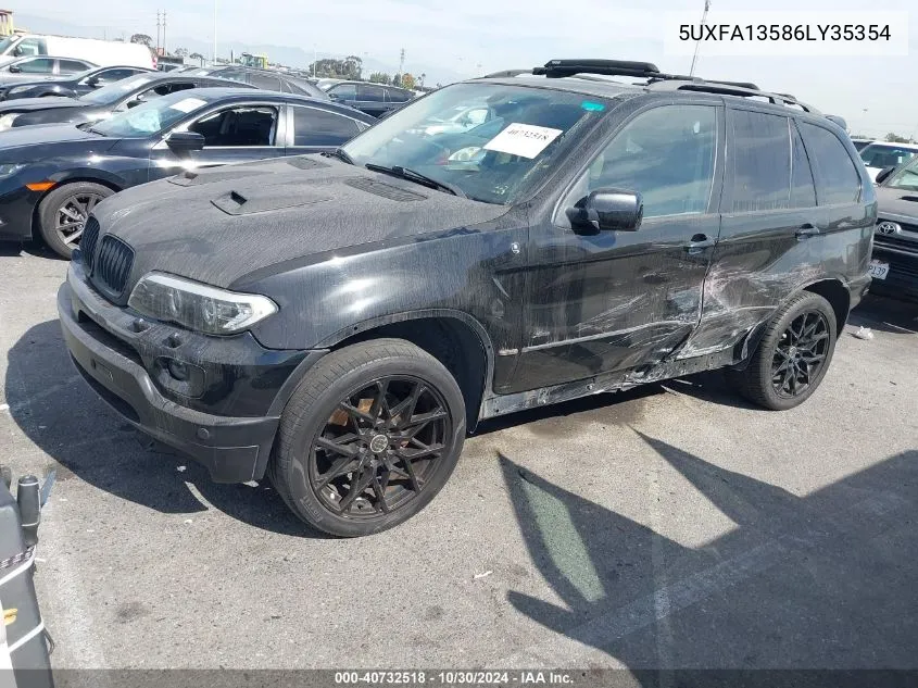 5UXFA13586LY35354 2006 BMW X5 3.0I