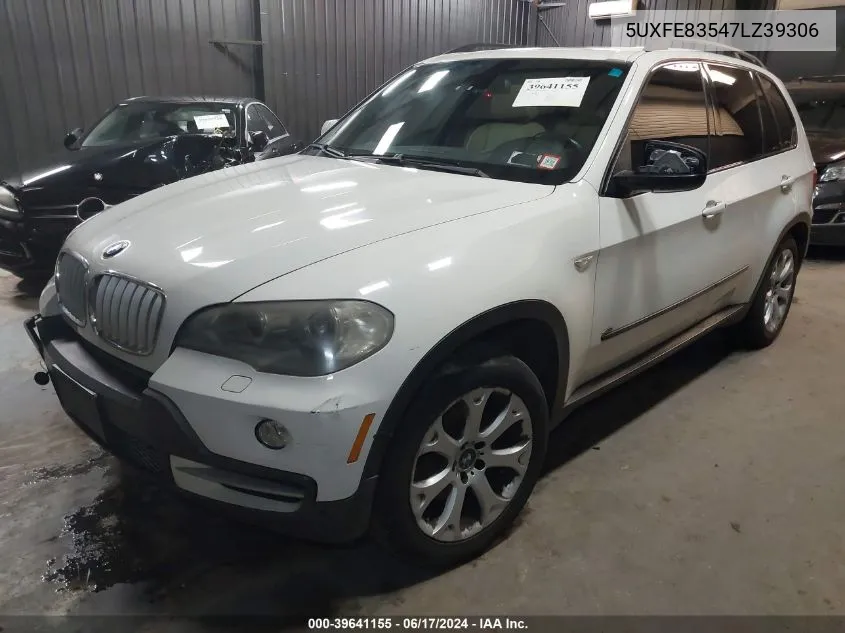 5UXFE83547LZ39306 2007 BMW X5 4.8I