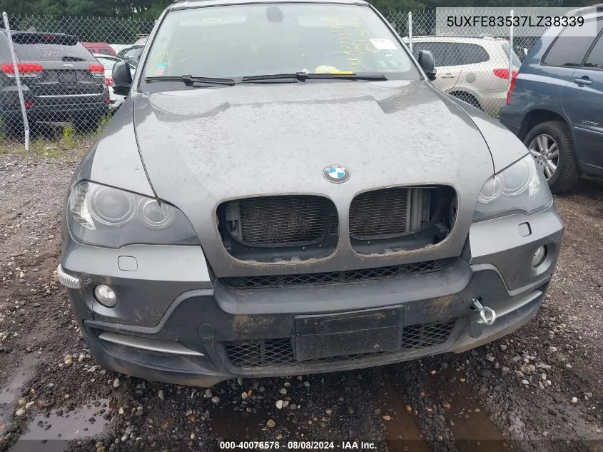 5UXFE83537LZ38339 2007 BMW X5 4.8I