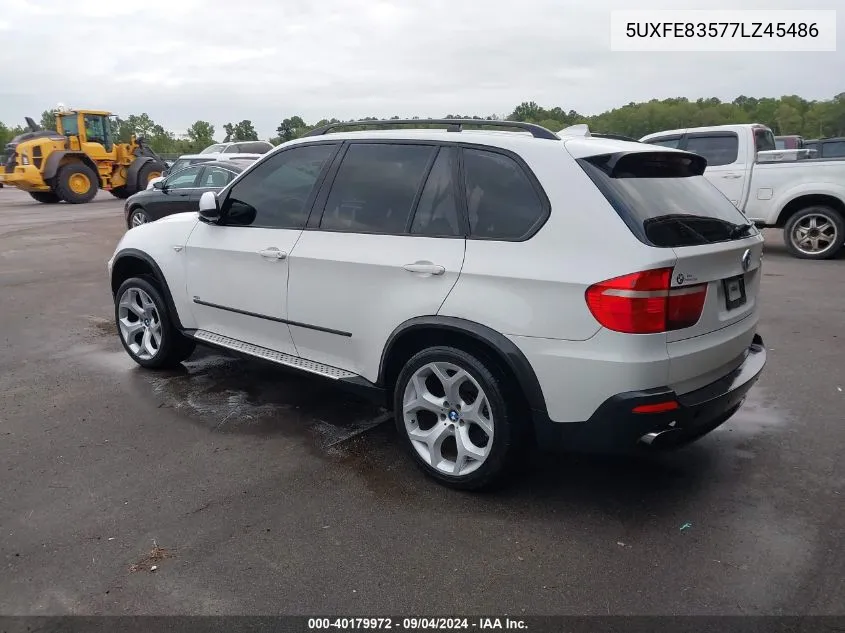 5UXFE83577LZ45486 2007 BMW X5 4.8I