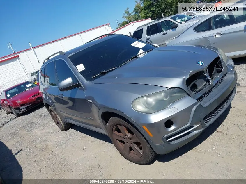 2007 BMW X5 4.8I VIN: 5UXFE835X7LZ45241 Lot: 40249288