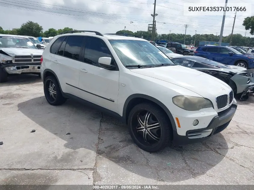 5UXFE43537L017666 2007 BMW X5 3.0Si