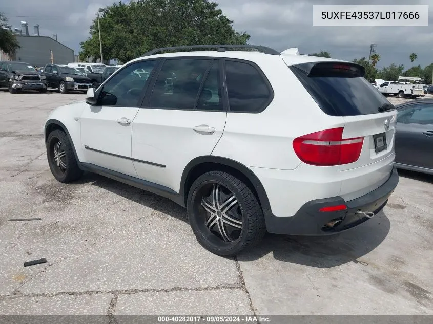 5UXFE43537L017666 2007 BMW X5 3.0Si