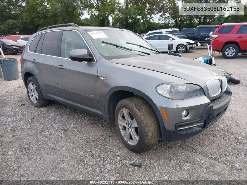 2008 BMW X5 4.8I VIN: 5UXFE83508L162155 Lot: 40292719