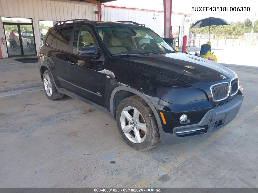 5UXFE43518L006330 2008 BMW X5 3.0I