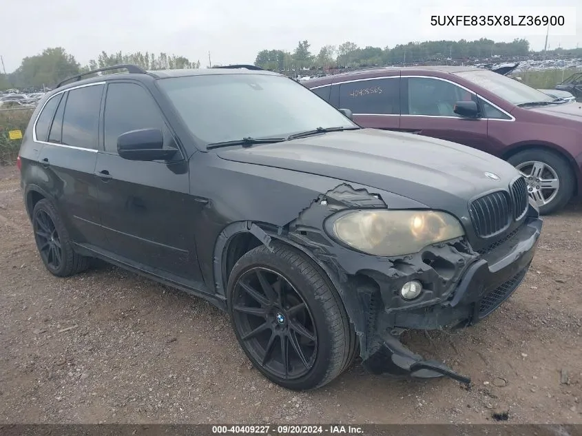 5UXFE835X8LZ36900 2008 BMW X5 4.8I