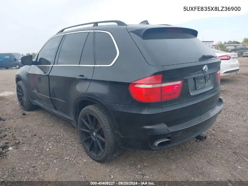 5UXFE835X8LZ36900 2008 BMW X5 4.8I