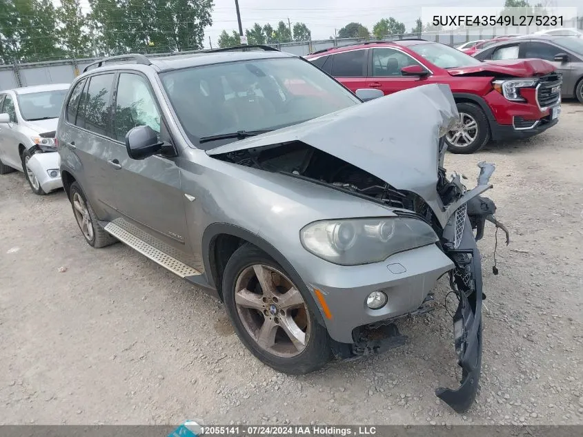 5UXFE43549L275231 2009 BMW X5